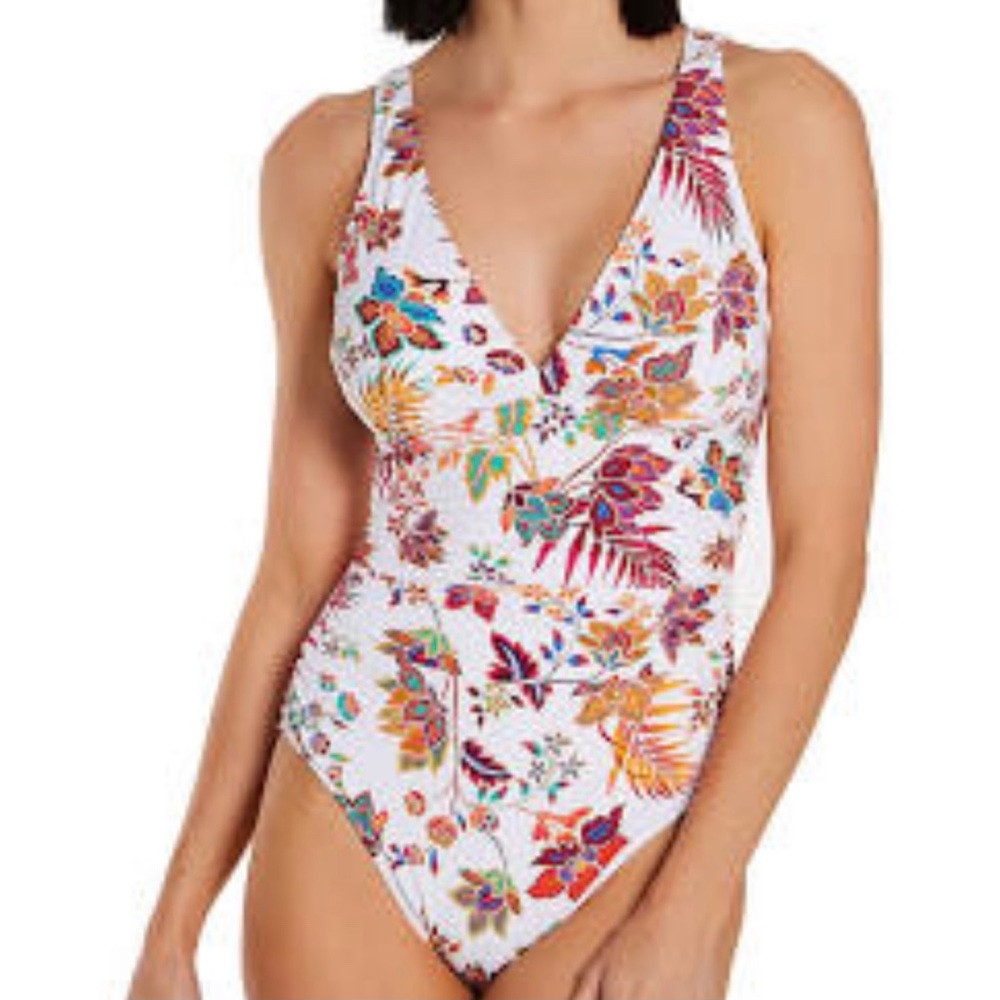 RALPH LAUREN Jacobean 1 pc Swimsuit 🏄🏻‍♀️🏄🏻‍♀️ - Picture 5 of 16